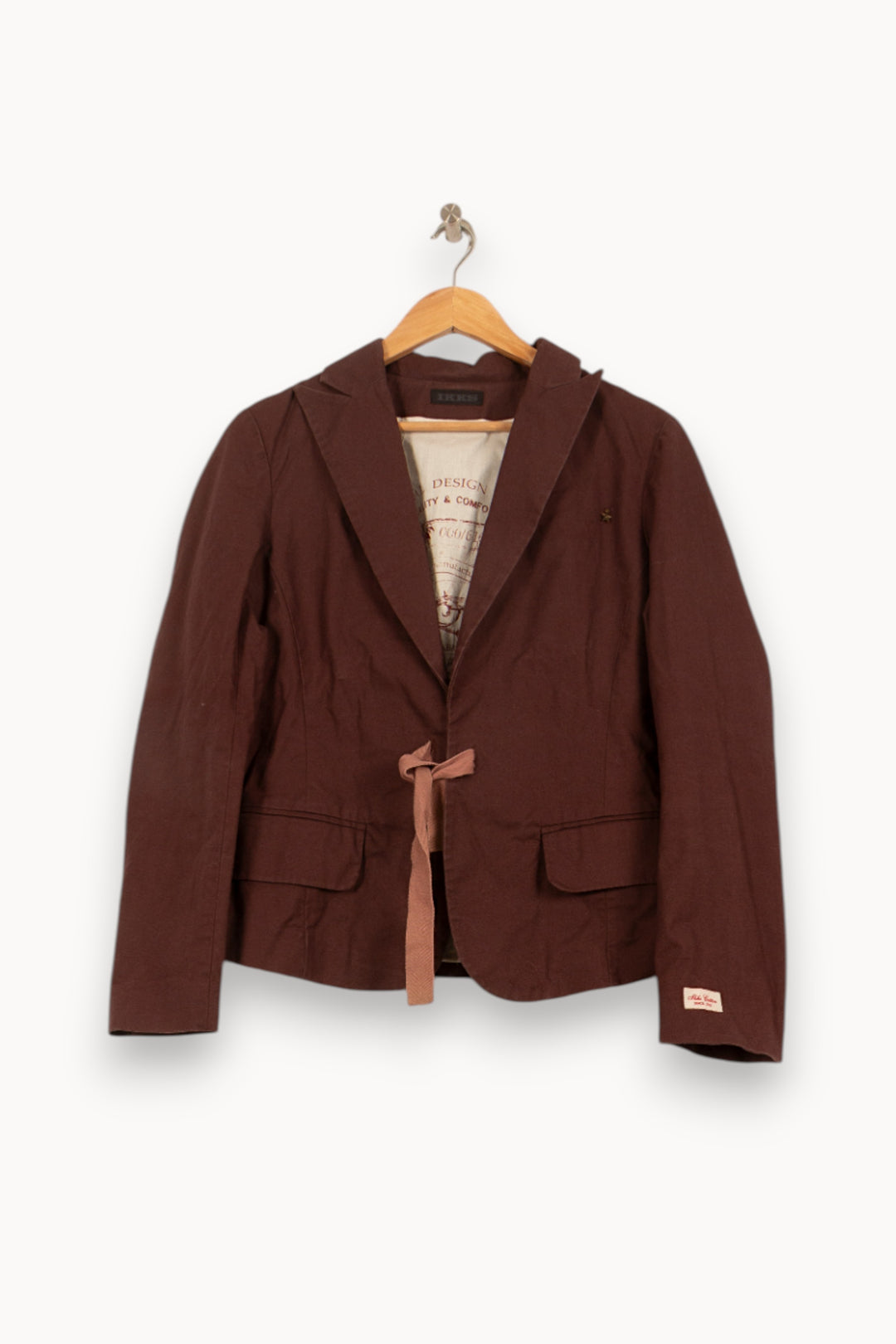 Blazer Marron - Taille M/38 de la marque IKKS | PARAD59928 - Vendu par Paradigme - Image 2