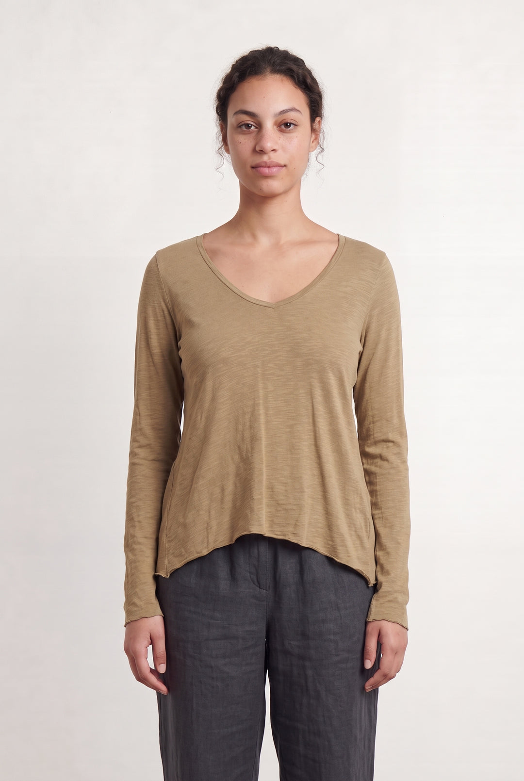 Pull Beige - Taille L/40 de la marque American Vintage | PARAD59932 - Vendu par Paradigme - Image 1
