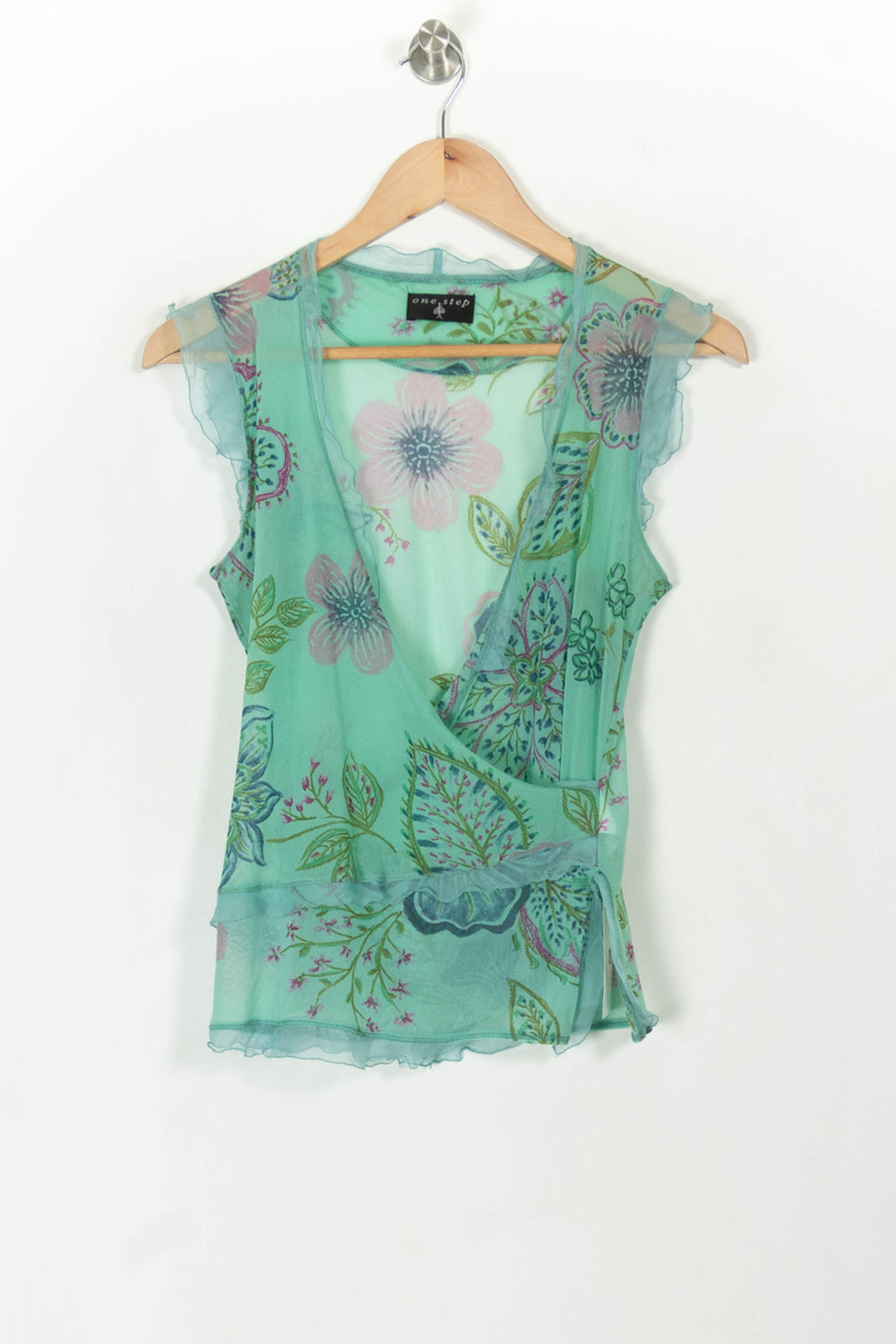 Blouse Verte - Taille XL/42 de la marque One Step | PARAD59938 - Vendu par Paradigme - Image 2