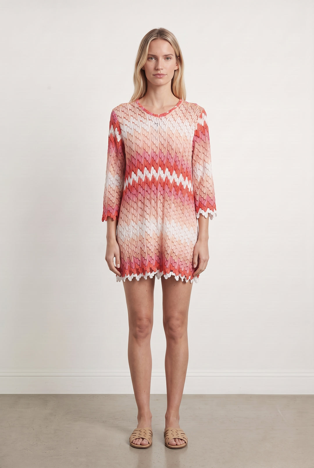 Robe Courte Multicolore - Taille S/36 de la marque Max Mara | PARAD59943 - Vendu par Paradigme - Image 1