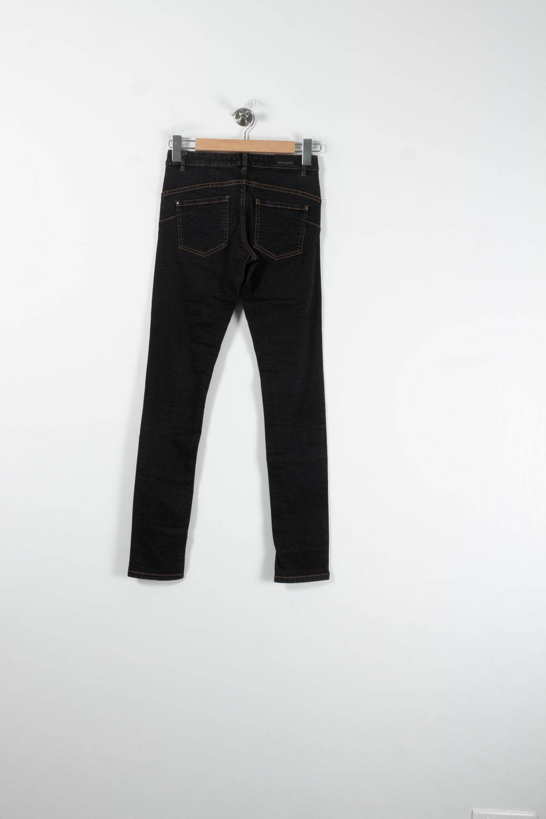 Jean Skinny Noir - Taille S/36 de la marque IKKS | PARAD60483 - Vendu par Paradigme - Image 4