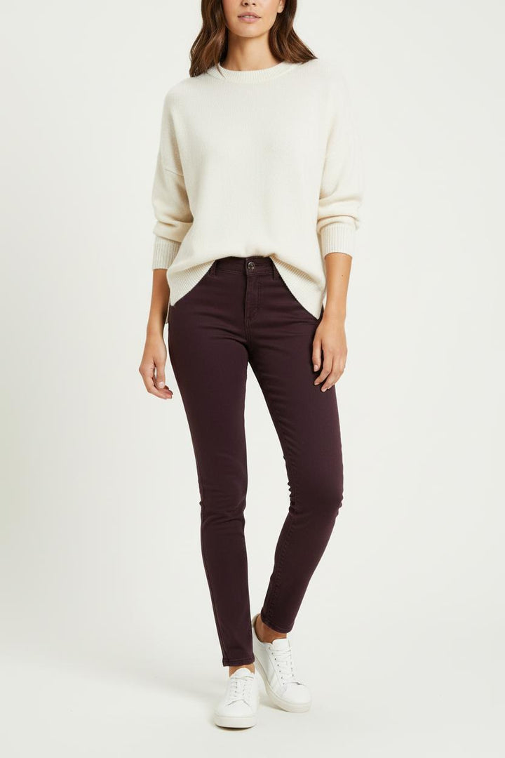 Jean Bordeaux - Taille XS/34 de la marque IKKS | PARAD60484 - Vendu par Paradigme - Image 1