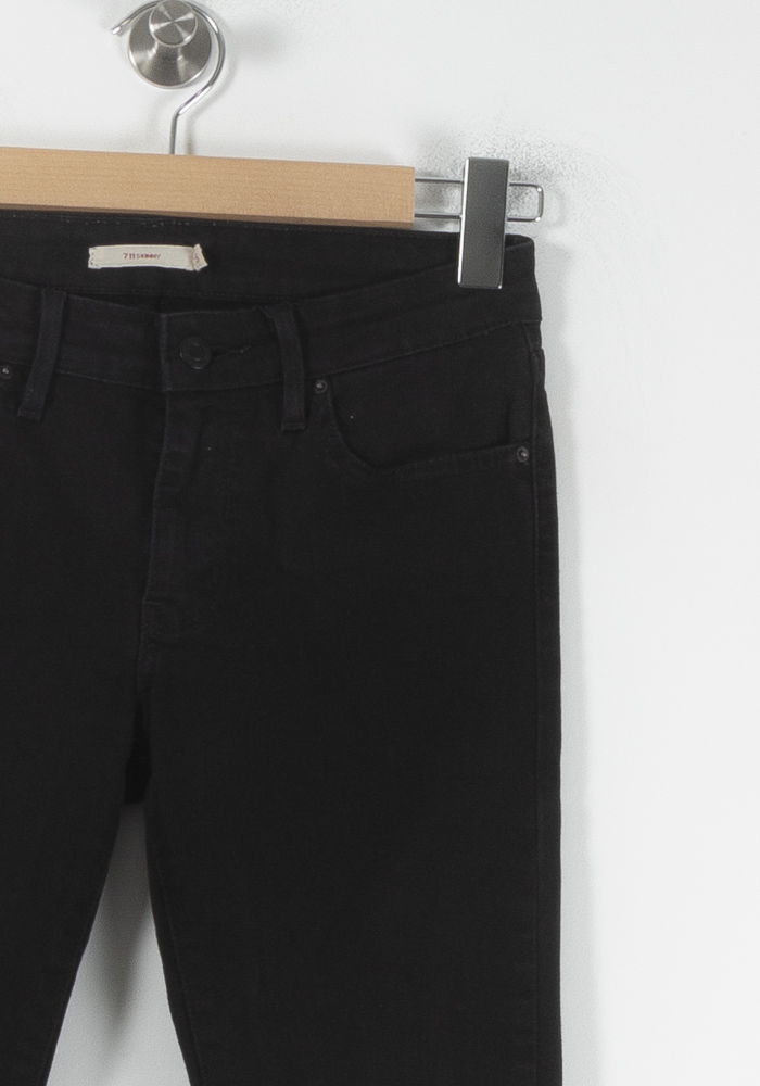 Jean Skinny Noir - Taille S/36 de la marque Levi's | PARAD60485 - Vendu par Paradigme - Image 3
