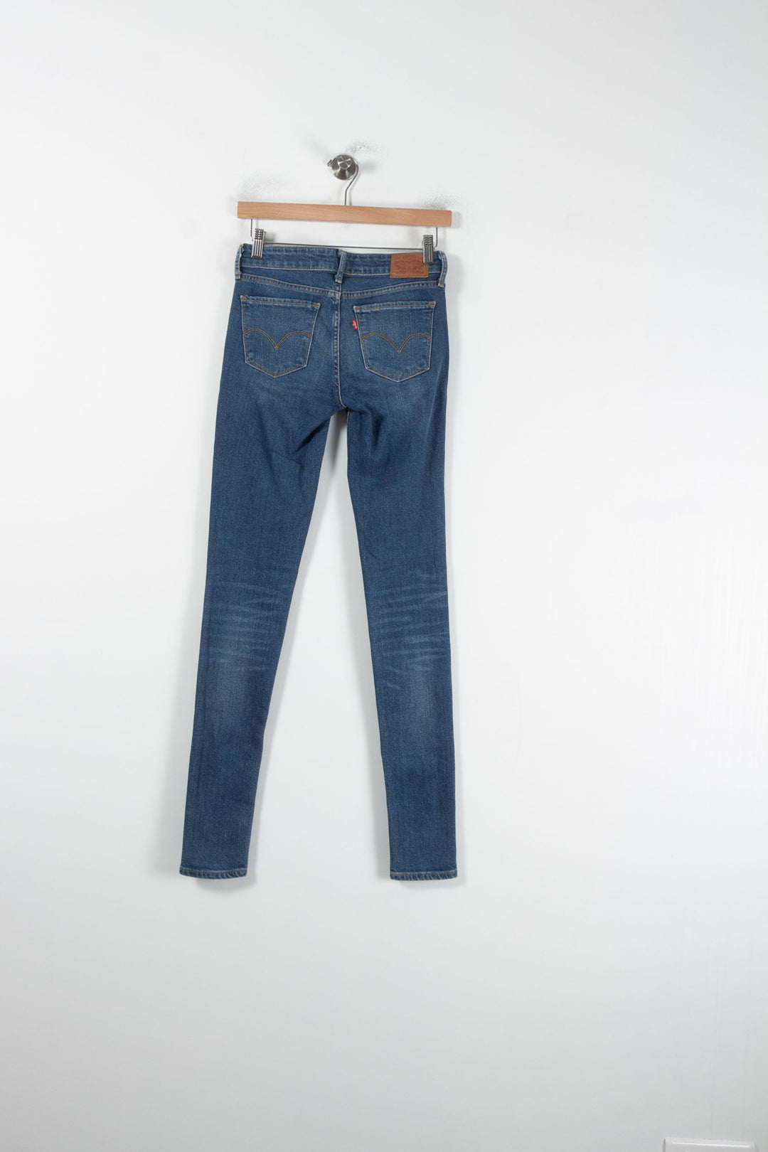 Jean Skinny Bleu - Taille XS/34 de la marque Levi's | PARAD60510 - Vendu par Paradigme - Image 4
