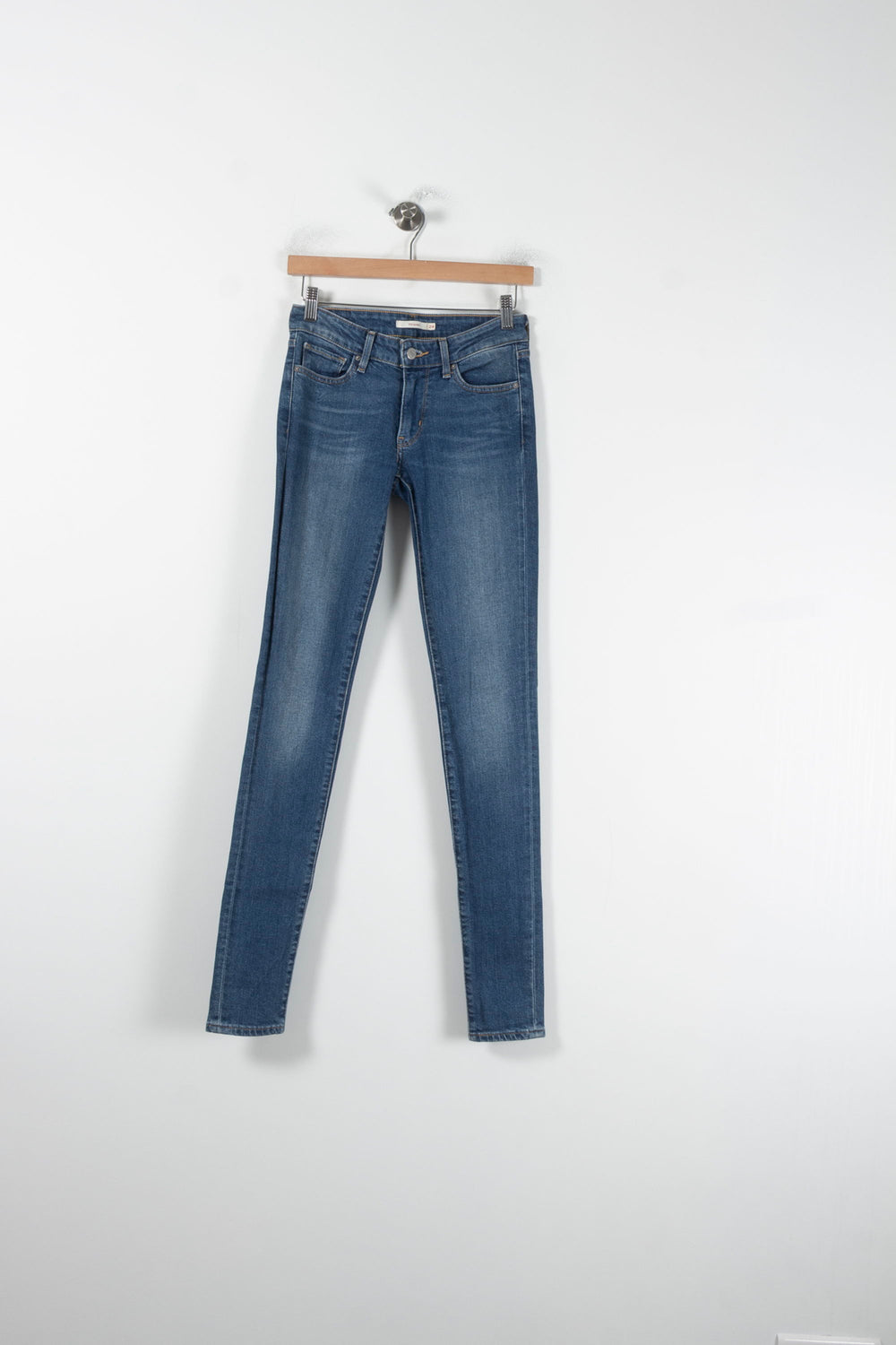 Jean Skinny Bleu - Taille XS/34 de la marque Levi's | PARAD60510 - Vendu par Paradigme - Image 2