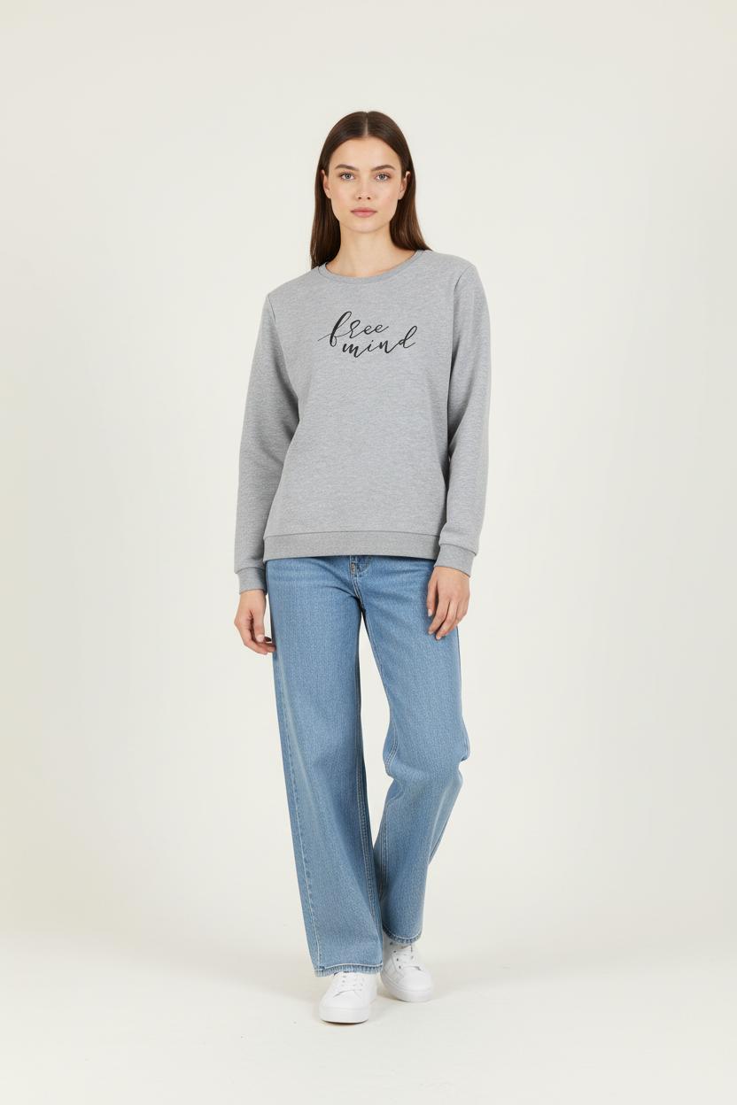 Sweat Gris - Taille S/36 de la marque Caroll | PARAD60512 - Vendu par Paradigme - Image 1
