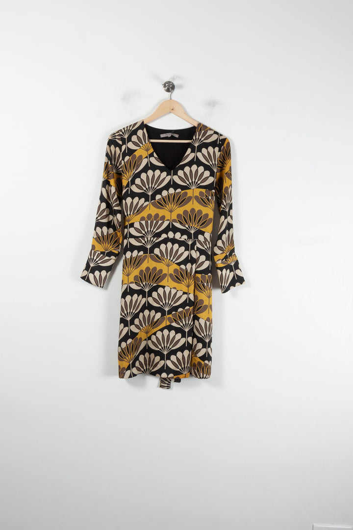 Robe Noir et Jaune - Taille S/36 de la marque La Fée Maraboutée | PARAD60516 - Vendu par Paradigme - Image 2