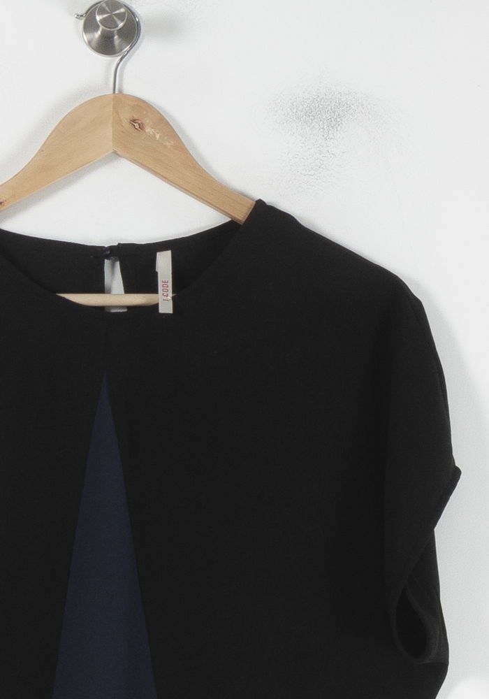 Robe Droite Noire - Taille XL/42 de la marque I.Code | PARAD60517 - Vendu par Paradigme - Image 3