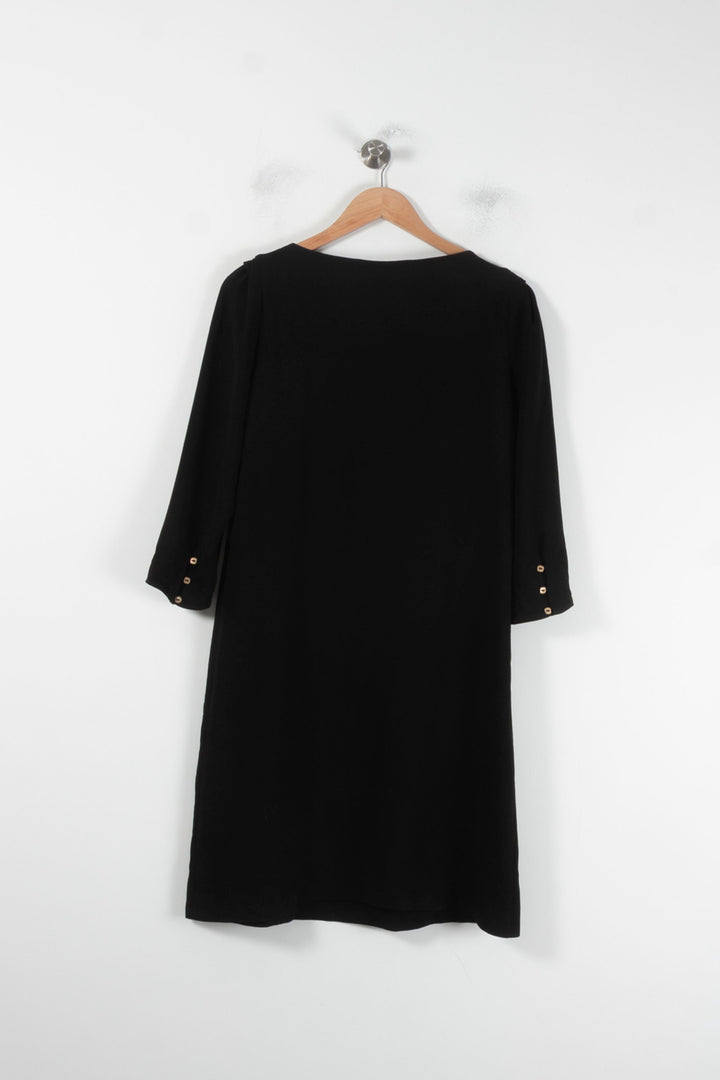 Robe Midi Noire - Taille L/40 de la marque Gerard Darel | PARAD60518 - Vendu par Paradigme - Image 4