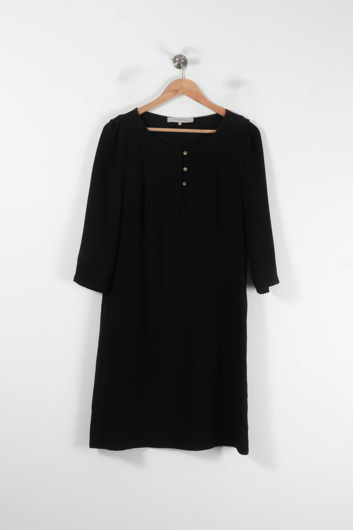 Robe Midi Noire - Taille L/40 de la marque Gerard Darel | PARAD60518 - Vendu par Paradigme - Image 2