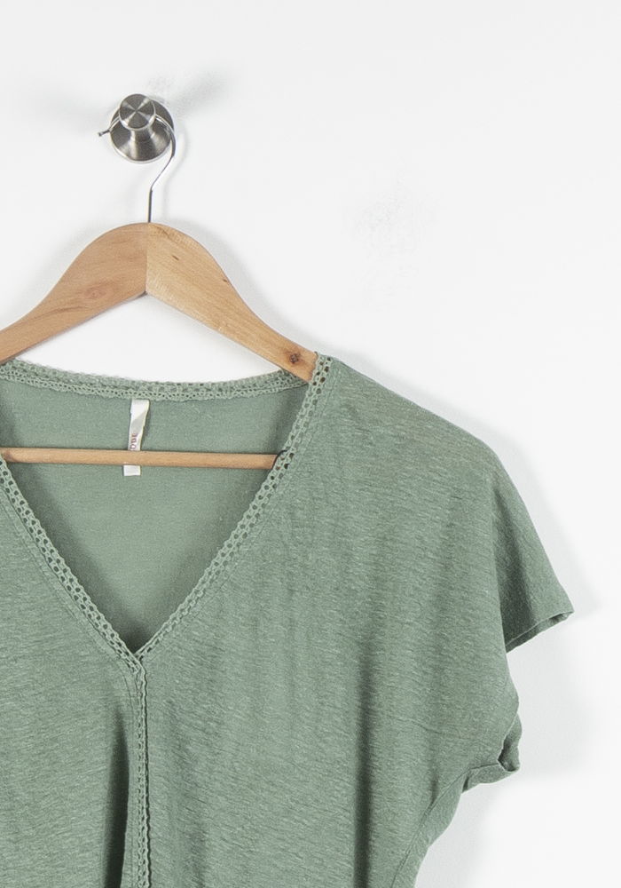 T-shirt Vert - Taille XS/34 de la marque I.Code | PARAD60527 - Vendu par Paradigme - Image 3