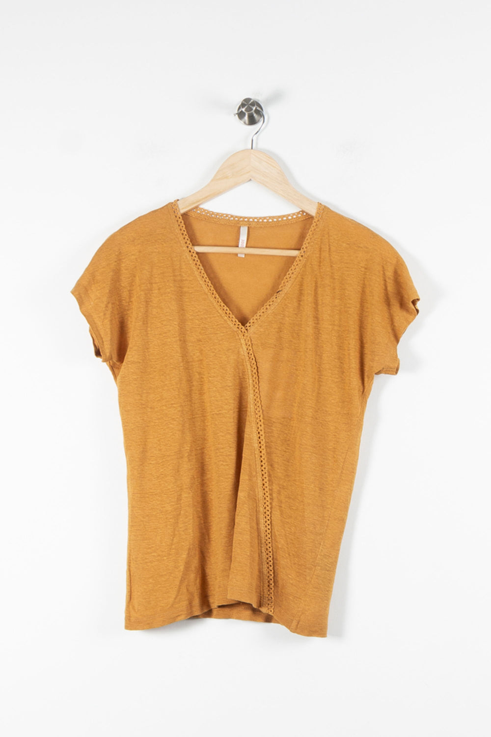 T-shirt Jaune - Taille XS/34 de la marque I.Code | PARAD60528 - Vendu par Paradigme - Image 2