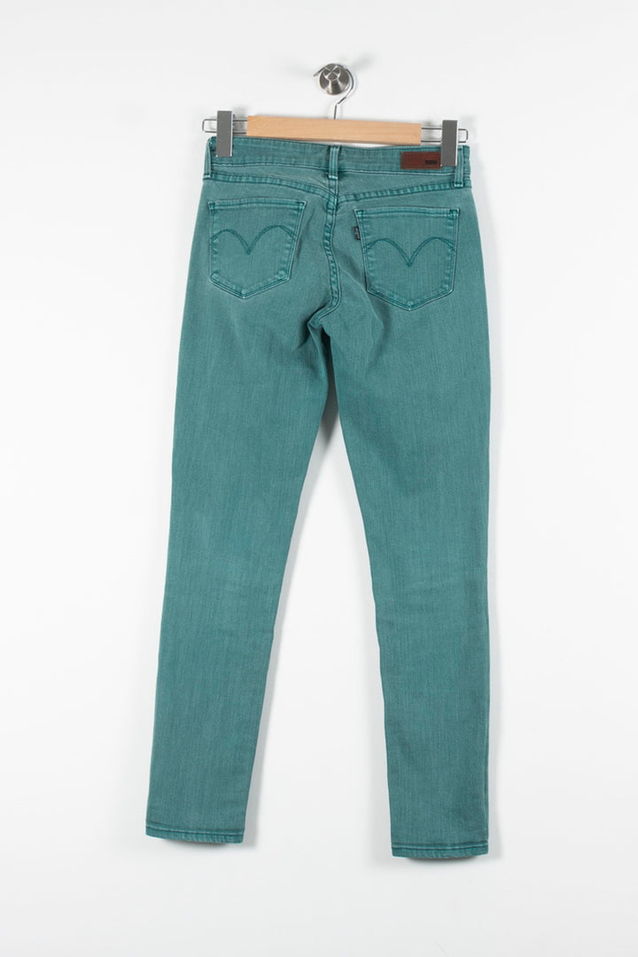 Jean Slim Vert - Taille S/36 de la marque Levi's | PARAD60529 - Vendu par Paradigme - Image 4