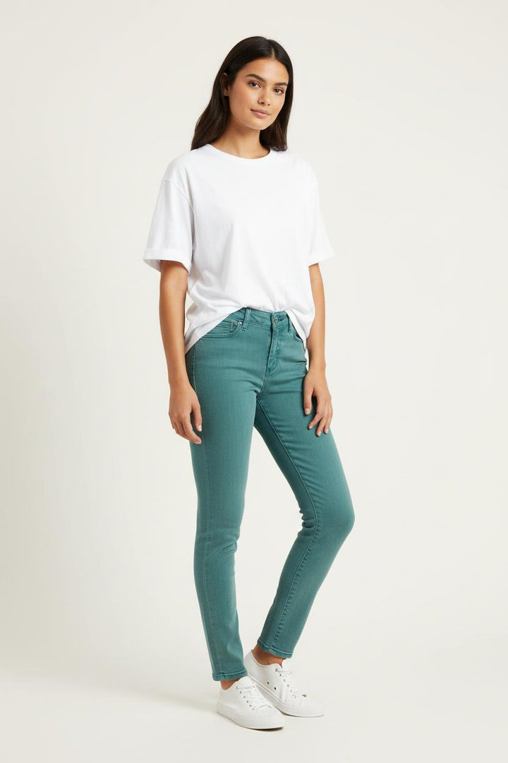 Jean Slim Vert - Taille S/36 de la marque Levi's | PARAD60529 - Vendu par Paradigme - Image 1