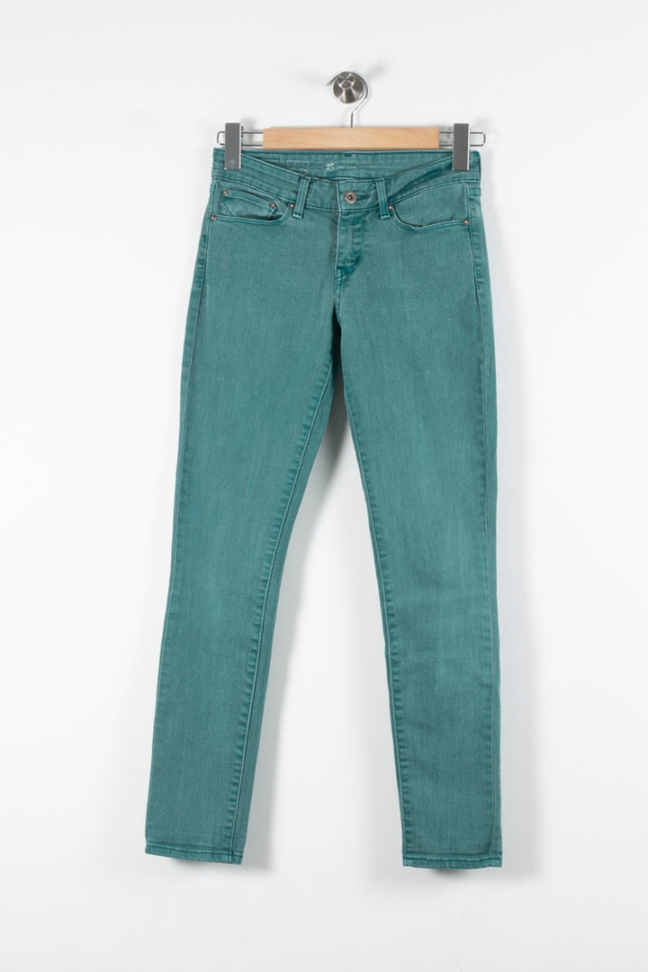 Jean Slim Vert - Taille S/36 de la marque Levi's | PARAD60529 - Vendu par Paradigme - Image 2