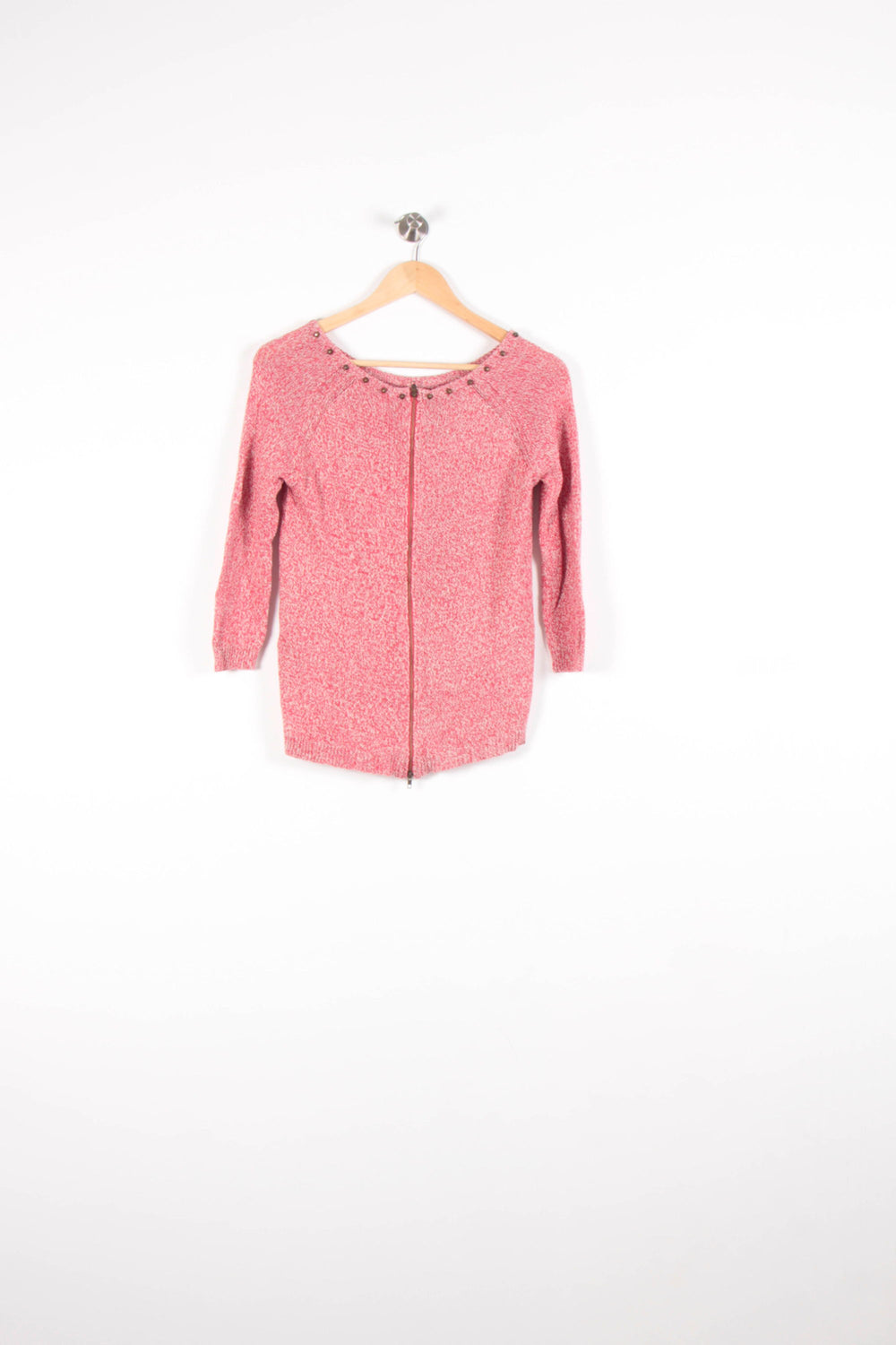 Cardigan Rouge - Taille S/36 de la marque I.Code | PARAD60532 - Vendu par Paradigme - Image 2
