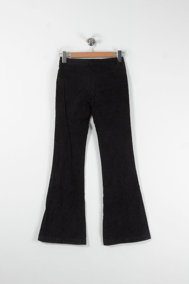 Pantalon Pattes d'Éléphant Noir - Taille XS/34 de la marque One Step | PARAD60536 - Vendu par Paradigme - Image 4