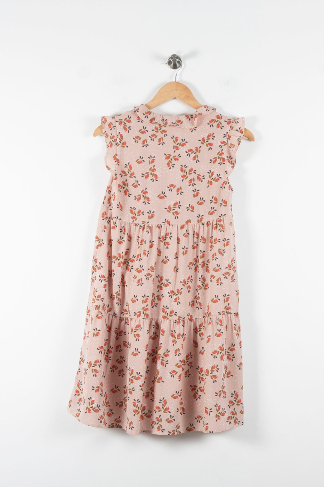 Robe Fleurie Rose - Taille XS/34 de la marque I.Code | PARAD60544 - Vendu par Paradigme - Image 4