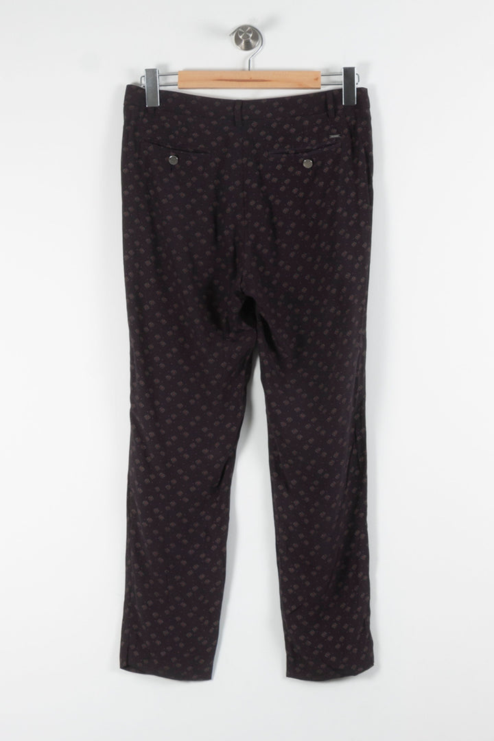 Pantalon Noir et Marron - Taille M/38 de la marque IKKS | PARAD60547 - Vendu par Paradigme - Image 4