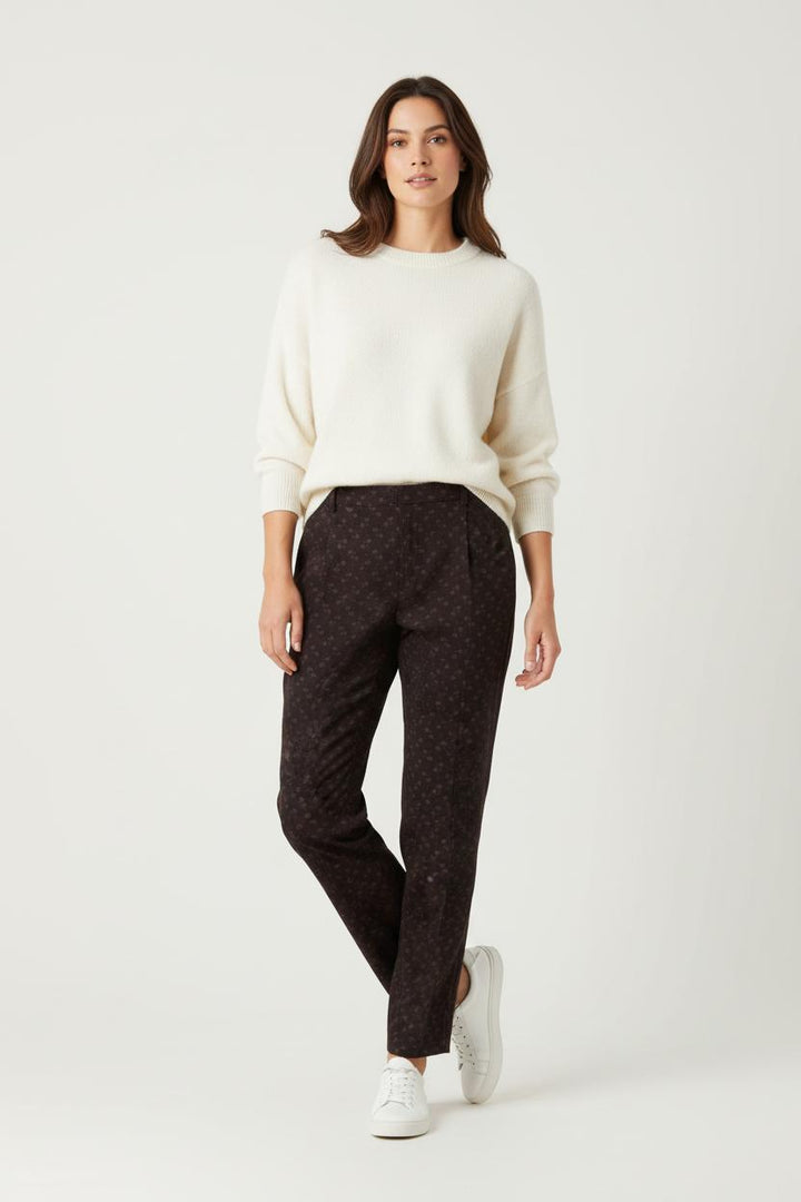 Pantalon Noir et Marron - Taille M/38 de la marque IKKS | PARAD60547 - Vendu par Paradigme - Image 1
