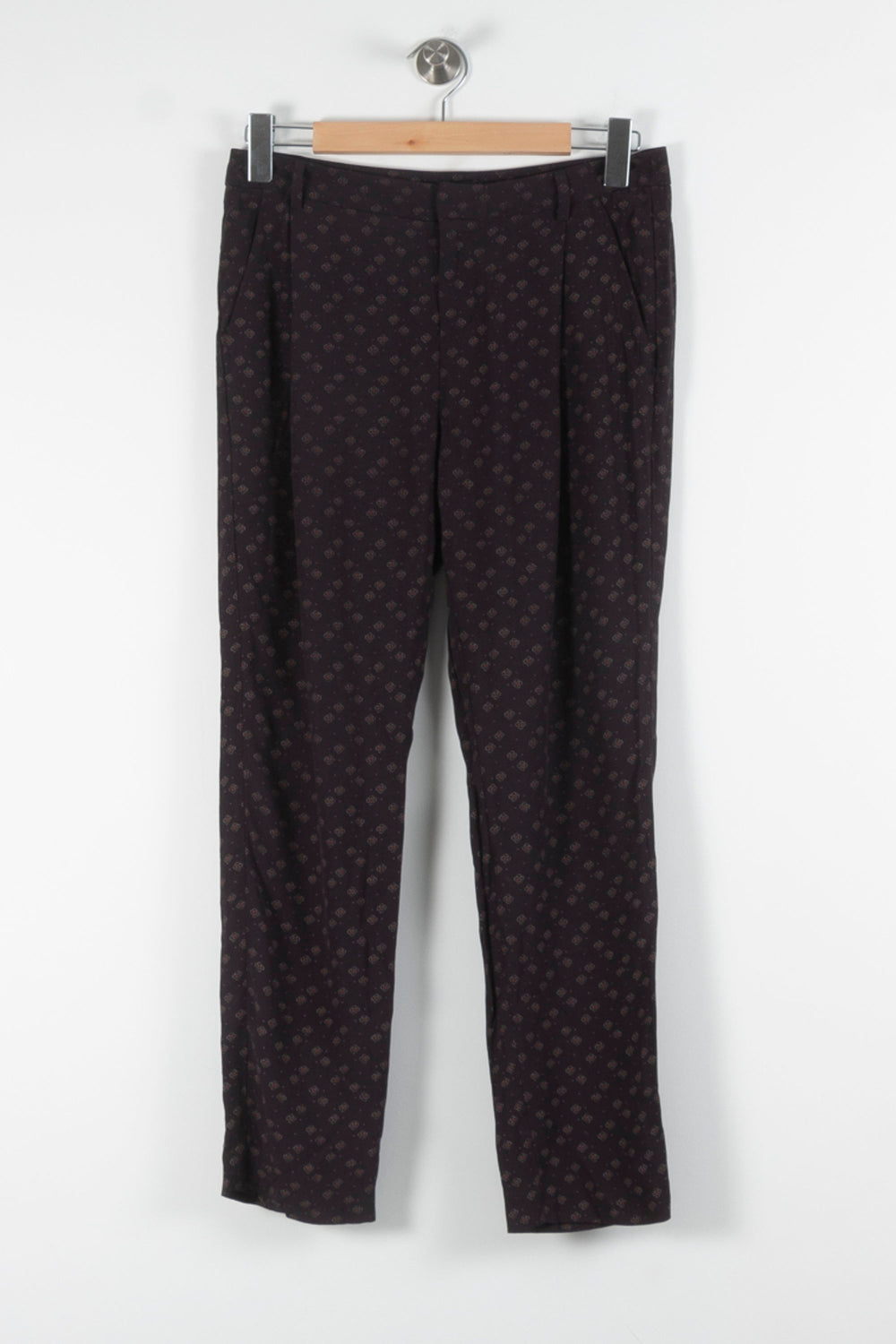 Pantalon Noir et Marron - Taille M/38 de la marque IKKS | PARAD60547 - Vendu par Paradigme - Image 2