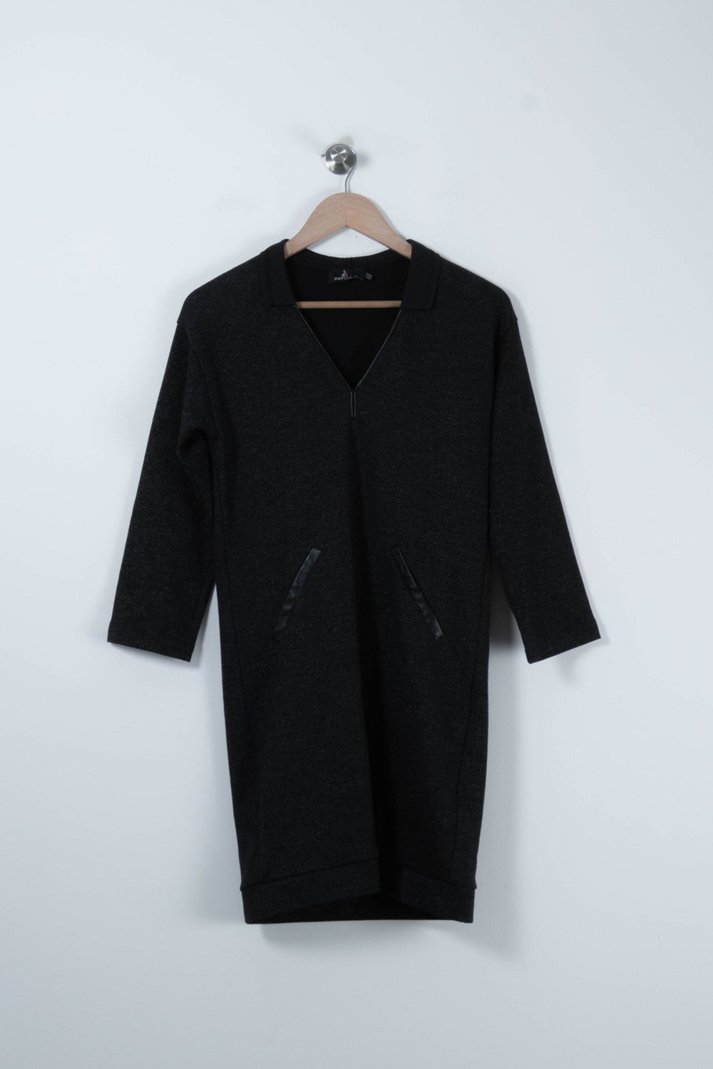 Robe Droite Noire - Taille XS/34 de la marque One Step | PARAD60558 - Vendu par Paradigme - Image 2