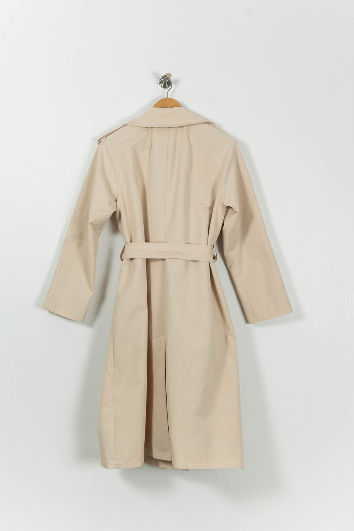 Trench Beige - Taille M/38 de la marque Caroll | PARAD60560 - Vendu par Paradigme - Image 4
