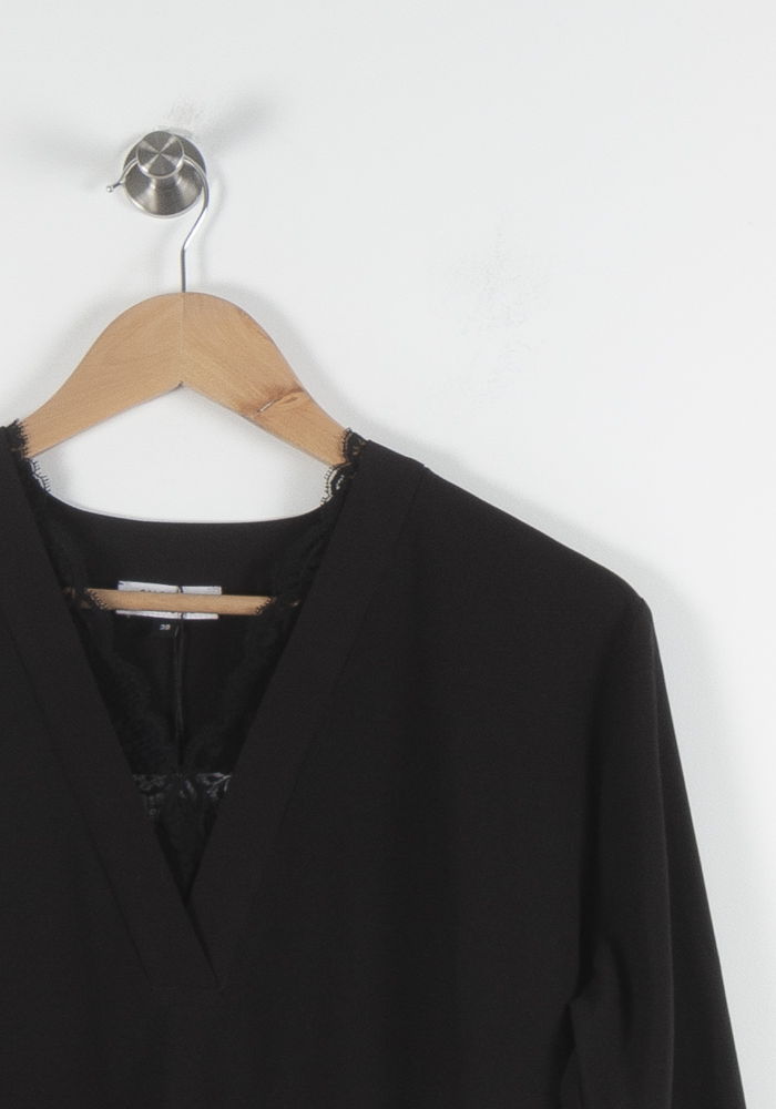 Robe Midi Noire - Taille M/38 de la marque Galeries Lafayette | PARAD60563 - Vendu par Paradigme - Image 3