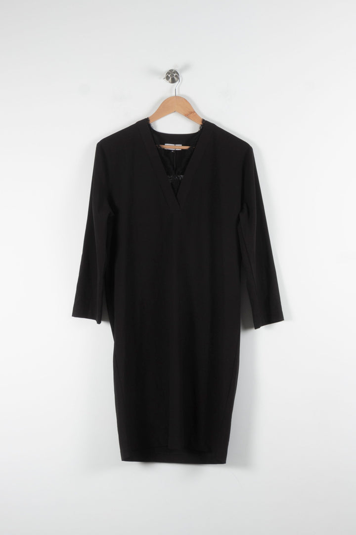 Robe Midi Noire - Taille M/38 de la marque Galeries Lafayette | PARAD60563 - Vendu par Paradigme - Image 2