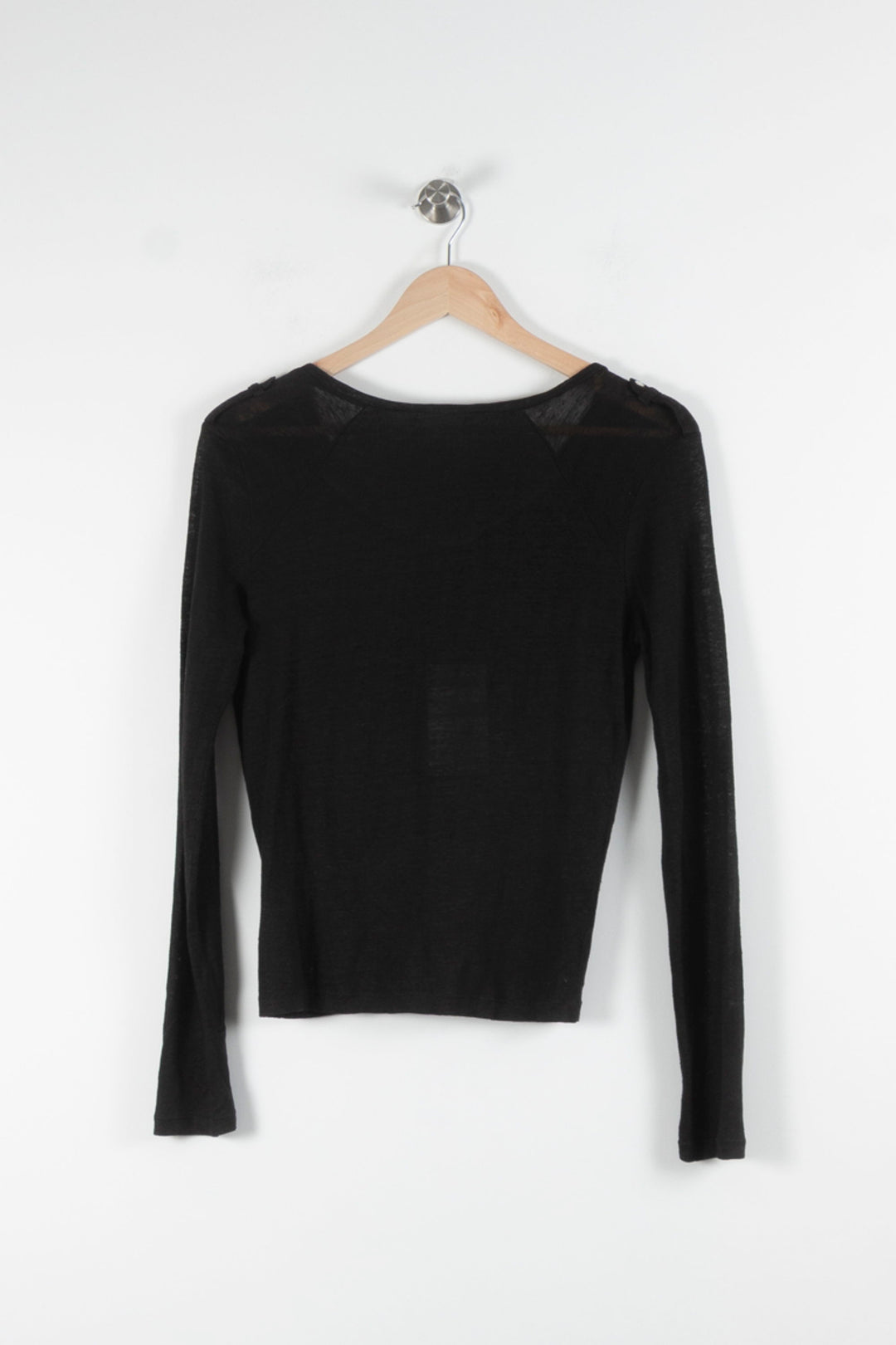 Cardigan Noir - Taille S/36 de la marque IKKS | PARAD60565 - Vendu par Paradigme - Image 4