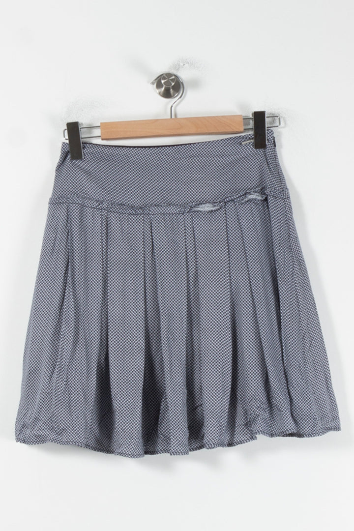 Jupe Plissée Bleue - Taille XS/34 de la marque One Step | PARAD60567 - Vendu par Paradigme - Image 2