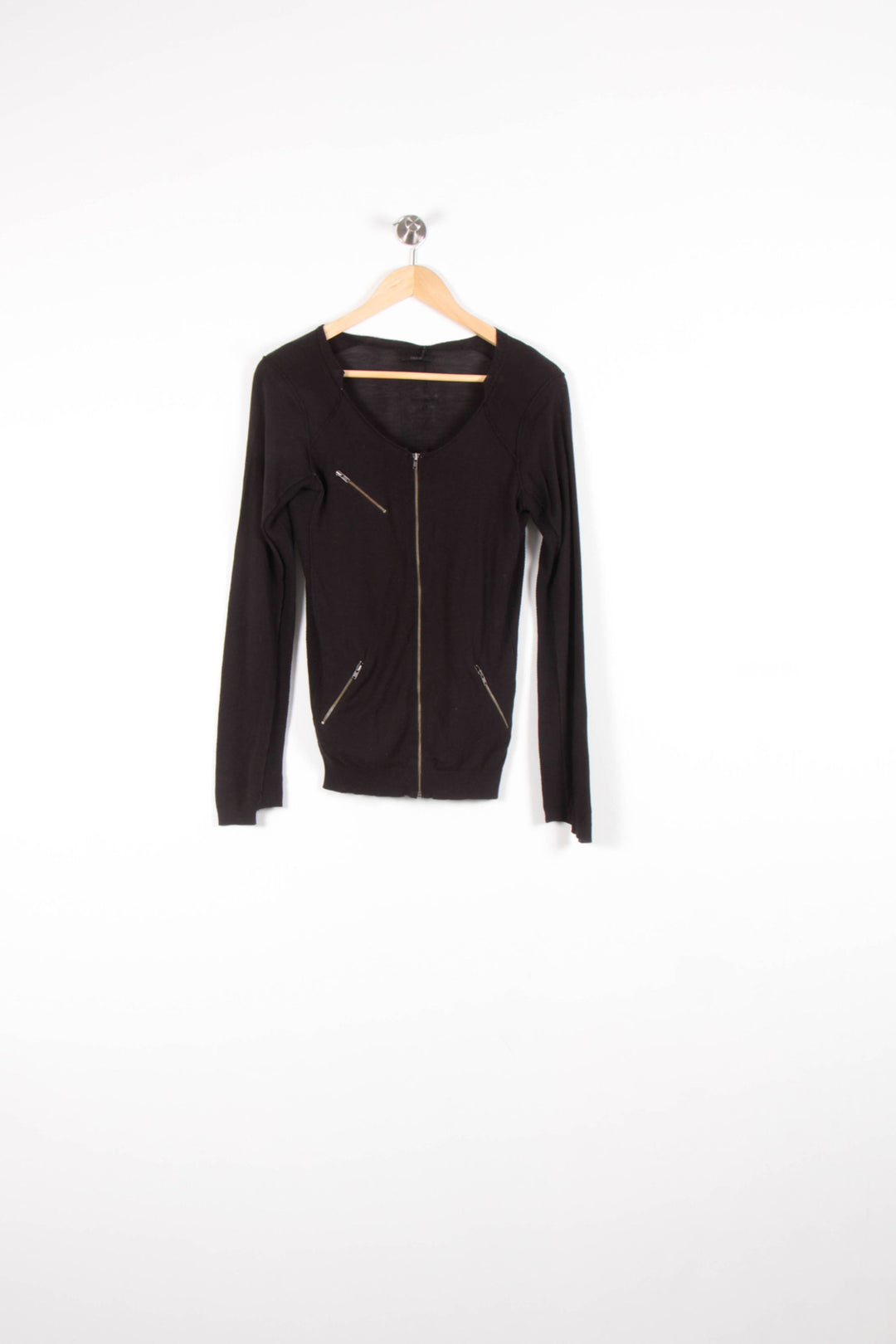 Cardigan Noir - Taille S/36 de la marque IKKS | PARAD60568 - Vendu par Paradigme - Image 2