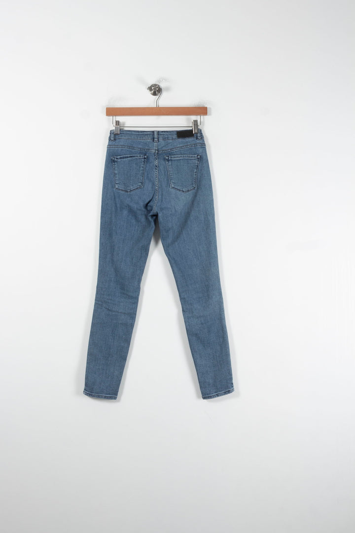 Jean Skinny Bleu - Taille S/36 de la marque ZAPA | PARAD60572 - Vendu par Paradigme - Image 4