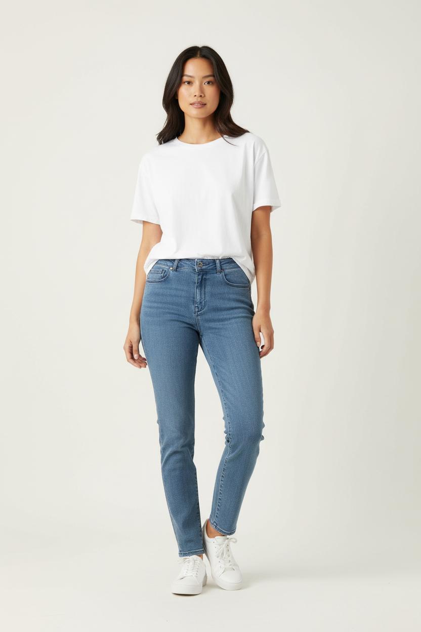 Jean Skinny Bleu - Taille S/36 de la marque ZAPA | PARAD60572 - Vendu par Paradigme - Image 1