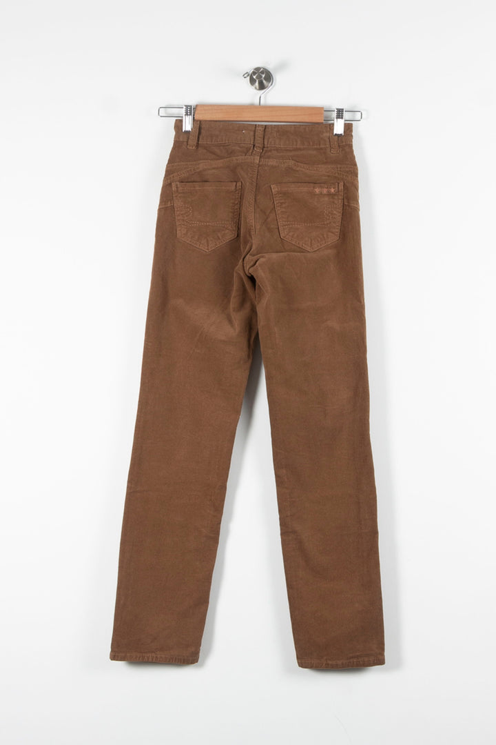 Pantalon Marron - Taille XS/34 de la marque Sud express | PARAD60574 - Vendu par Paradigme - Image 4