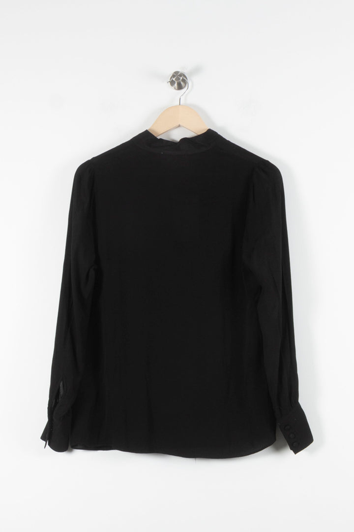 Blouse Noire - Taille XS/34 de la marque Sud express | PARAD60578 - Vendu par Paradigme - Image 4