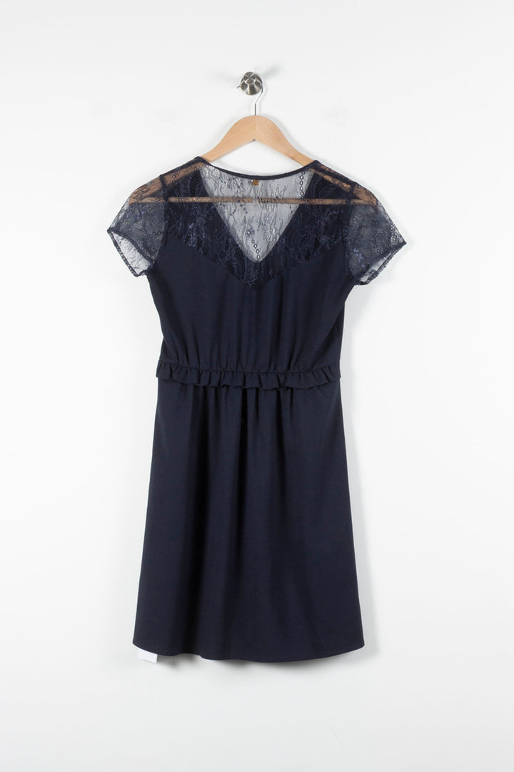 Robe Mi-Longue Bleue - Taille XS/34 de la marque I.Code | PARAD60579 - Vendu par Paradigme - Image 4