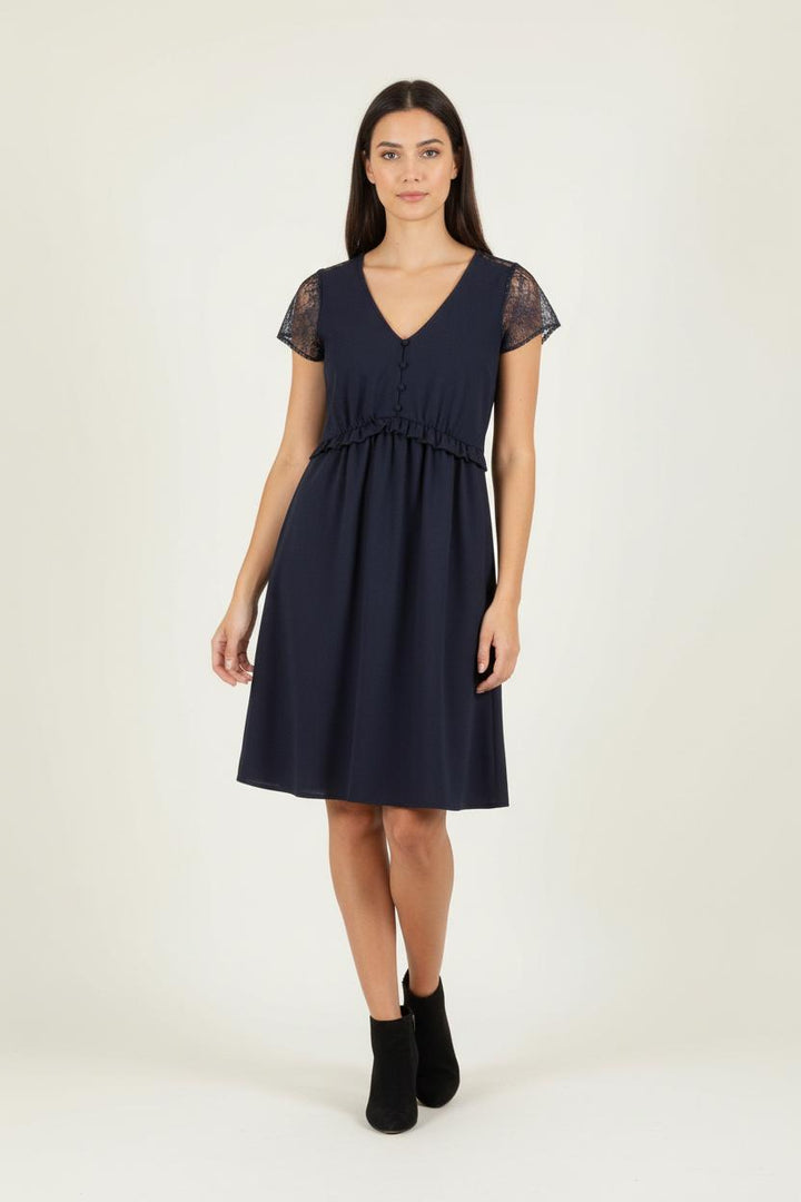 Robe Mi-Longue Bleue - Taille XS/34 de la marque I.Code | PARAD60579 - Vendu par Paradigme - Image 1