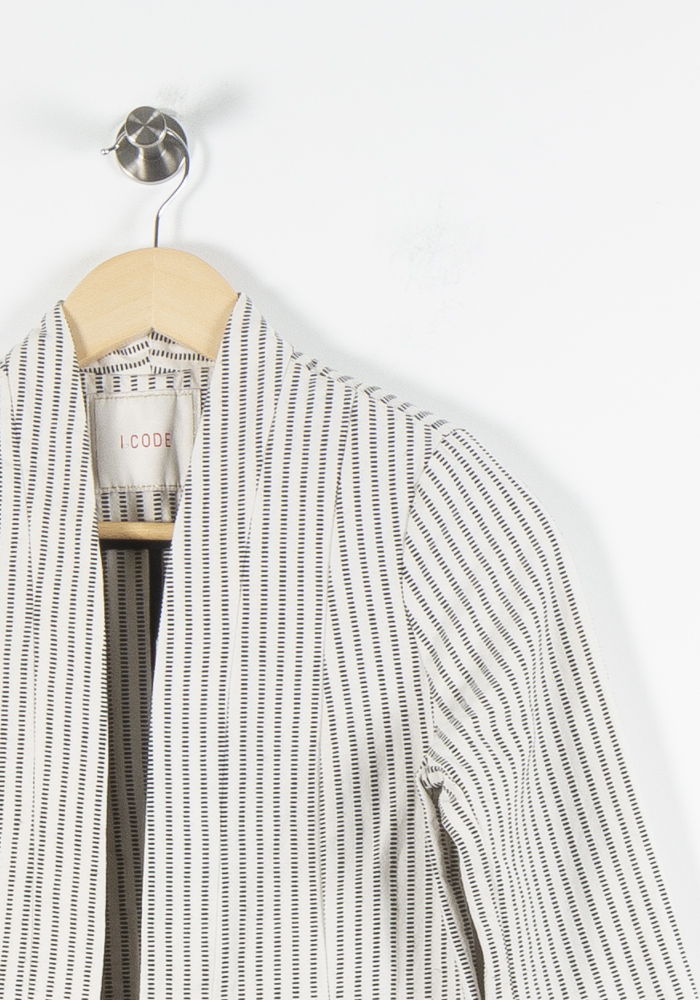 Blazer Blanc et Noir - Taille XS/34 de la marque I.Code | PARAD60583 - Vendu par Paradigme - Image 3