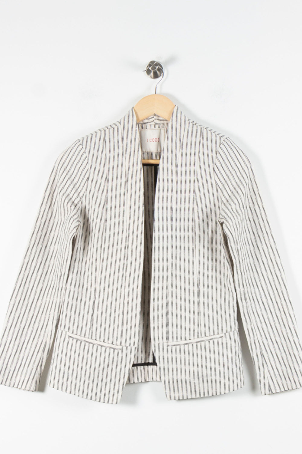 Blazer Blanc et Noir - Taille XS/34 de la marque I.Code | PARAD60583 - Vendu par Paradigme - Image 2