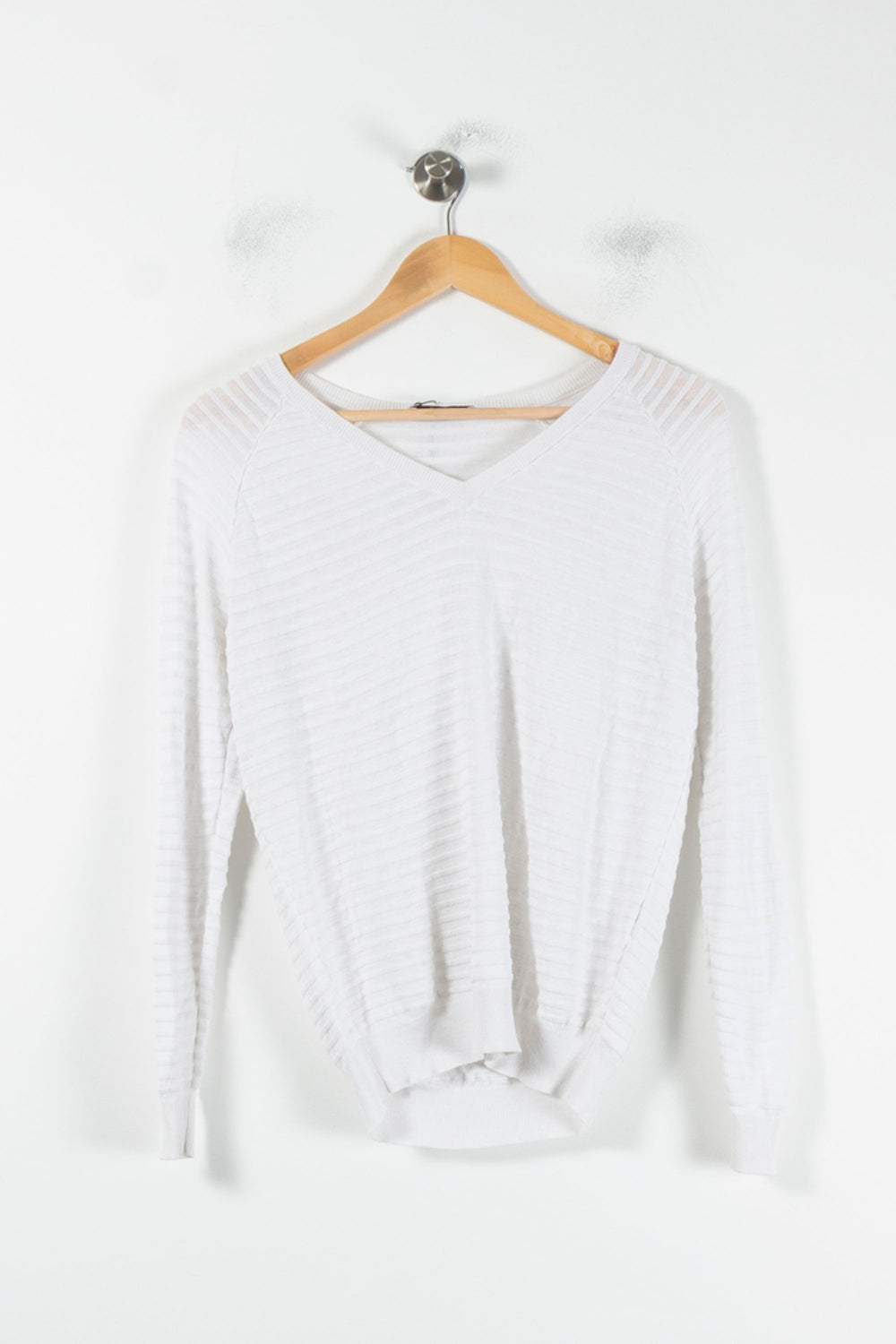 Pull Blanc - Taille XS/34 de la marque ZAPA | PARAD60587 - Vendu par Paradigme - Image 2