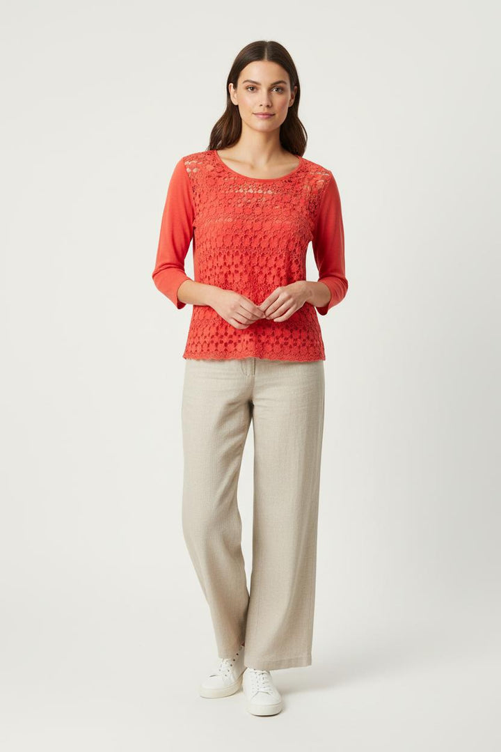 Blouse Rouge - Taille S/36 de la marque Maje | PARAD60647 - Vendu par Paradigme - Image 1