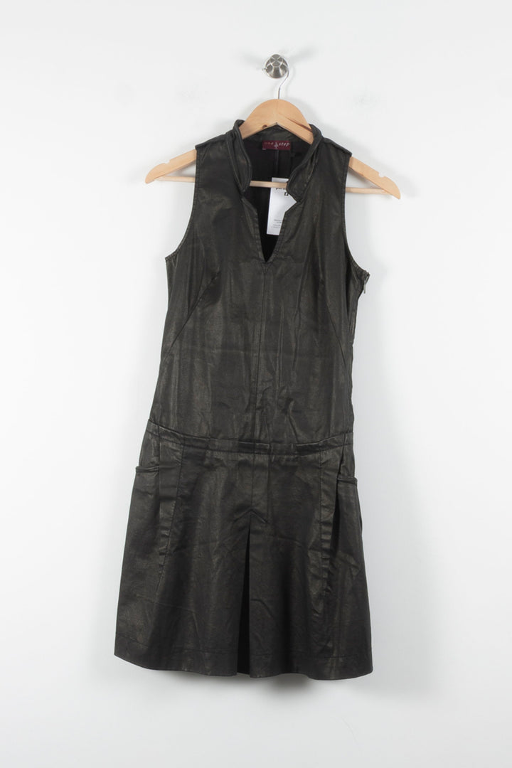 Robe Sans Manches Marron - Taille S/36 de la marque One Step | PARAD60650 - Vendu par Paradigme - Image 2
