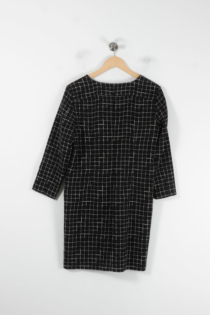 Robe Noire et Blanche - Taille XL/42 de la marque La Fée Maraboutée | PARAD60654 - Vendu par Paradigme - Image 4