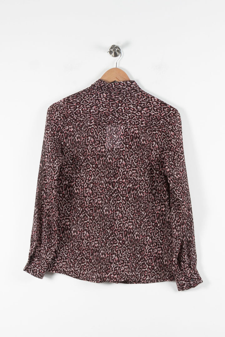 Chemise Rose et Noire - Taille S/36 de la marque IKKS | PARAD60655 - Vendu par Paradigme - Image 4