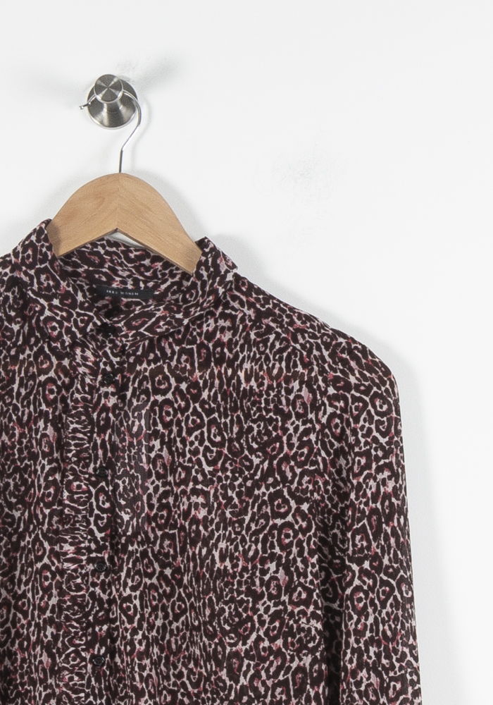Chemise Rose et Noire - Taille S/36 de la marque IKKS | PARAD60655 - Vendu par Paradigme - Image 3