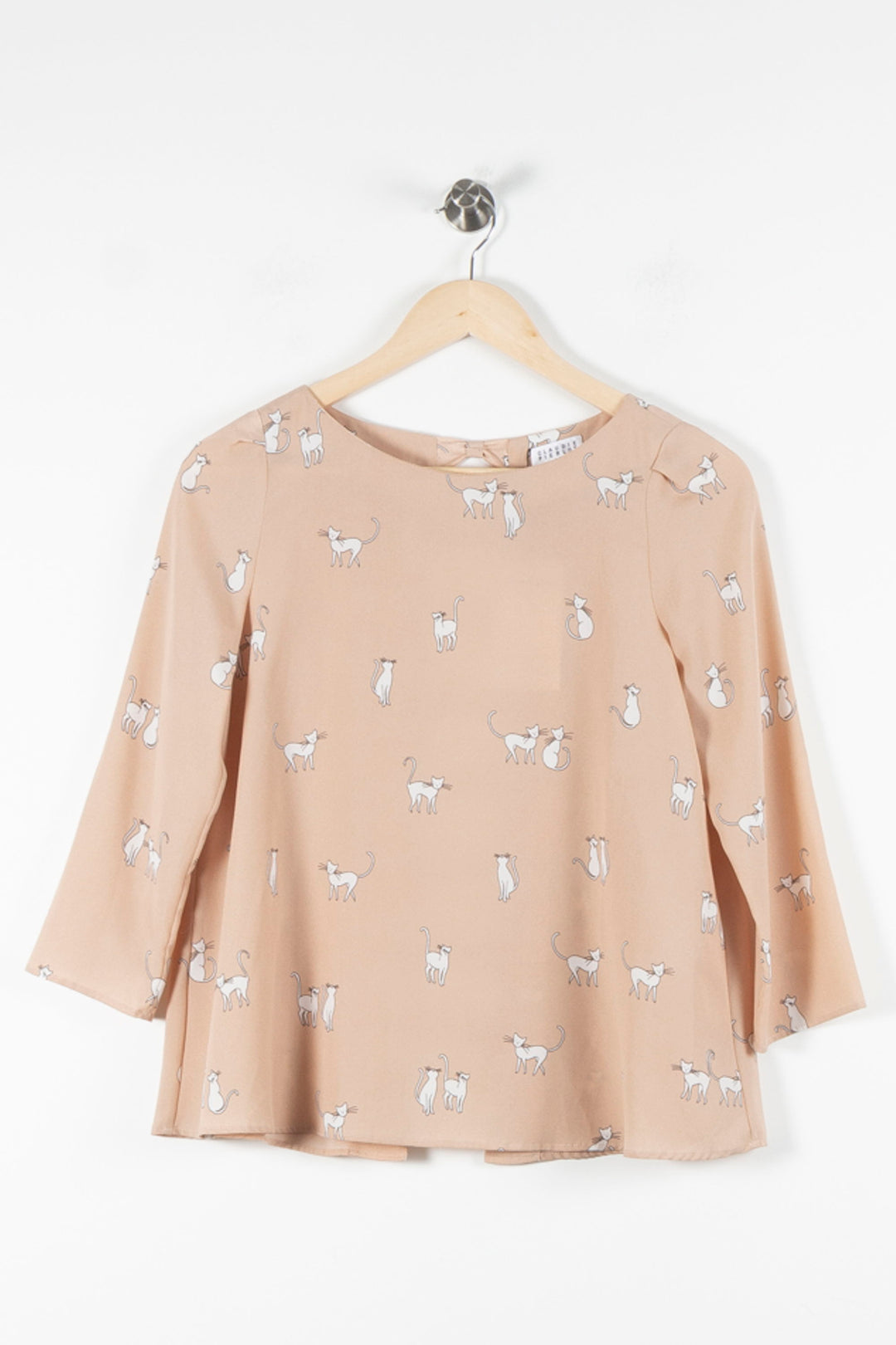 Blouse Beige - Taille S/36 de la marque Claudie Pierlot | PARAD60656 - Vendu par Paradigme - Image 2