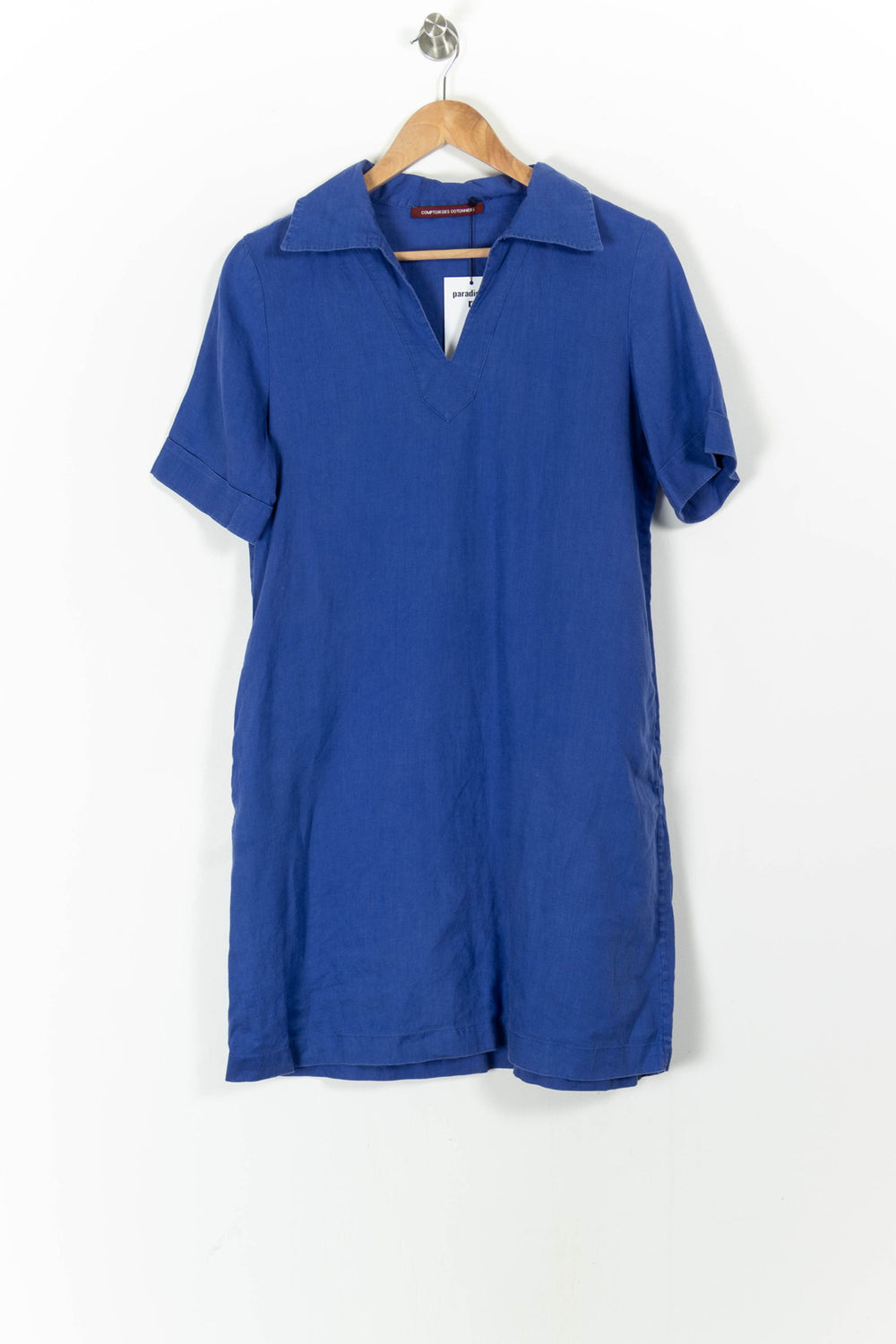 Robe Courte Bleue - Taille S/36 de la marque Comptoir des Cotonniers | PARAD60688 - Vendu par Paradigme - Image 2