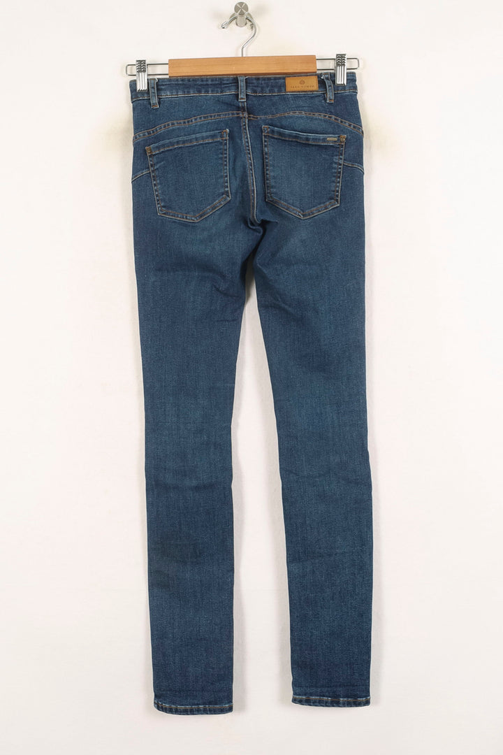 Jean Slim Bleu - Taille XS/34 de la marque IKKS | PARAD60694 - Vendu par Paradigme - Image 4