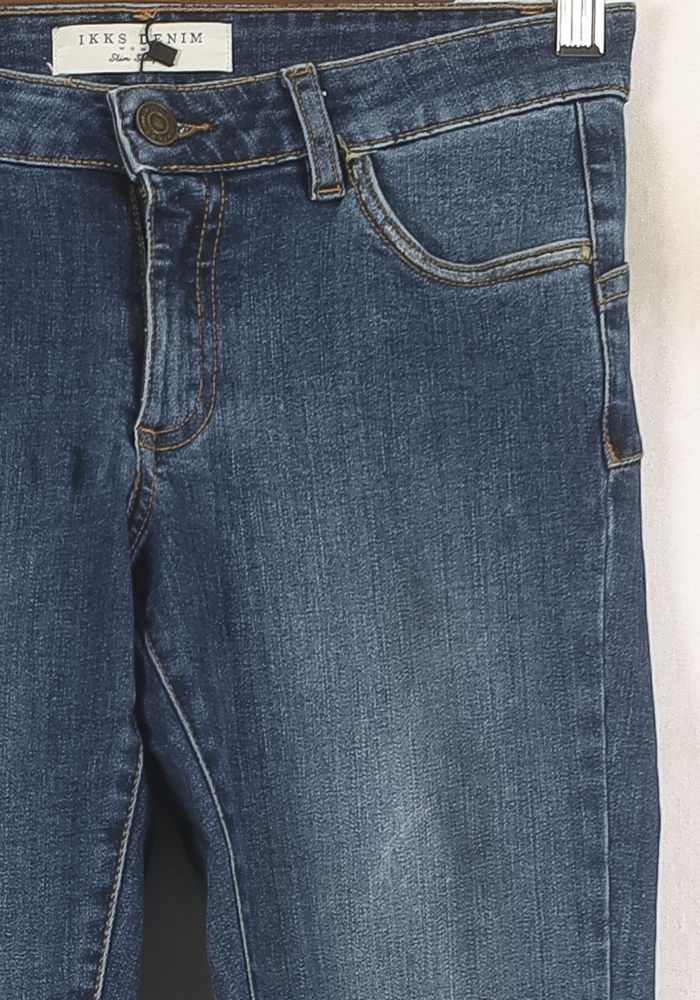 Jean Slim Bleu - Taille XS/34 de la marque IKKS | PARAD60694 - Vendu par Paradigme - Image 3
